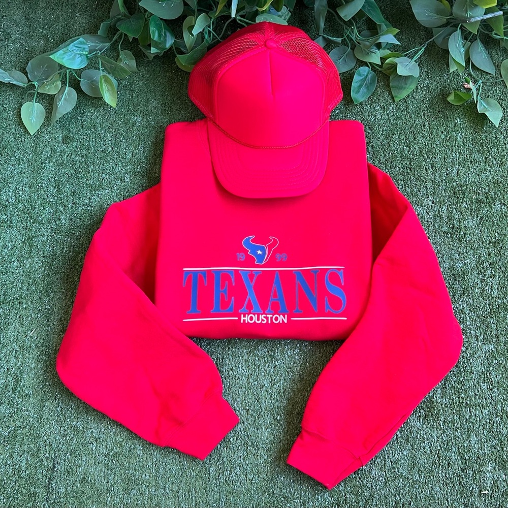 Texas Houston’s NFL Crewneck - Picture 2 of 2
